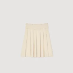 Jupe En Maille Pointelle