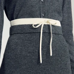 Jupe Longue Double Ceinture