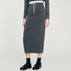 Jupe Longue Double Ceinture