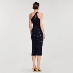 Jupe Midi En Maille
