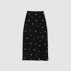 Jupe Midi En Maille