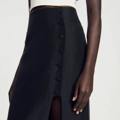 Jupe Midi Fendue