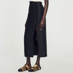 Jupe Midi Fendue