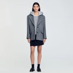 Manteau à Capuche Amovible
