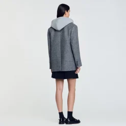 Manteau à Capuche Amovible
