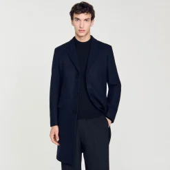 Manteau En Laine Et Cachemire