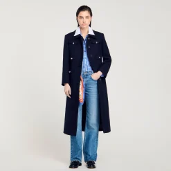 Manteau Long Cintré