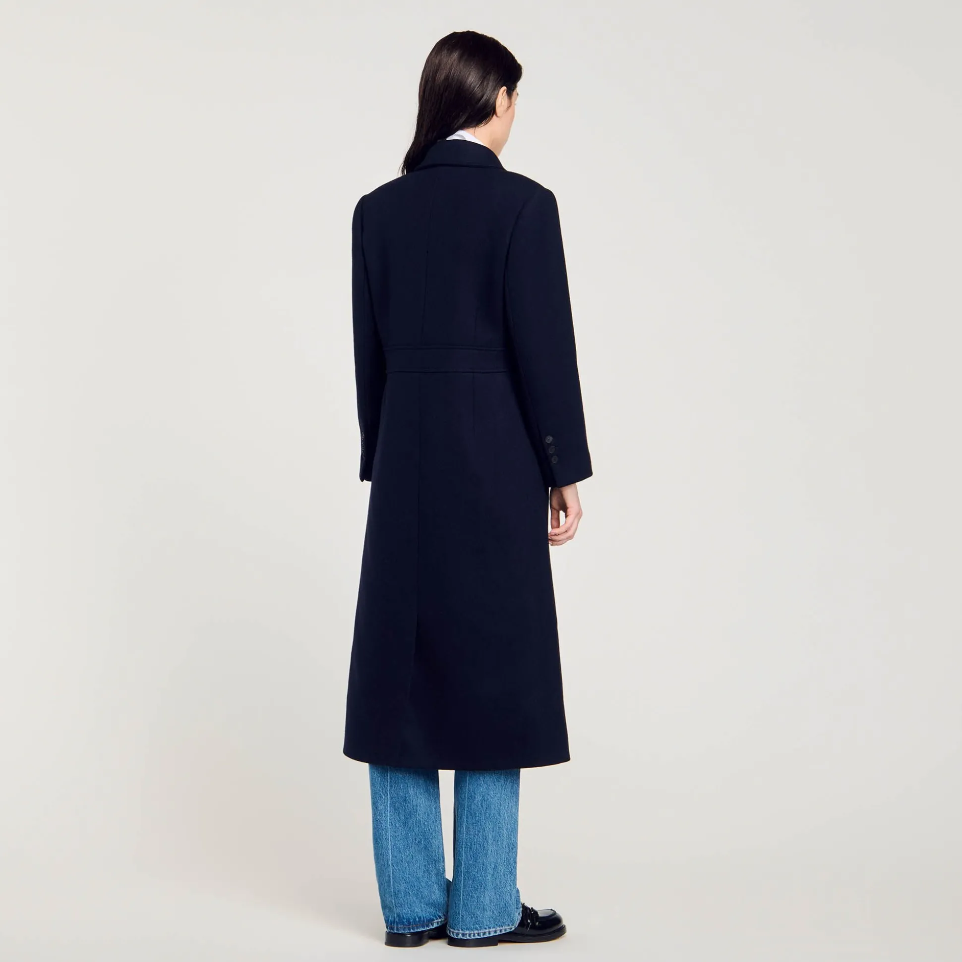 Manteau Long Cintré