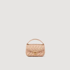 Mini Sac YZA En Cuir Irisé Matelassé