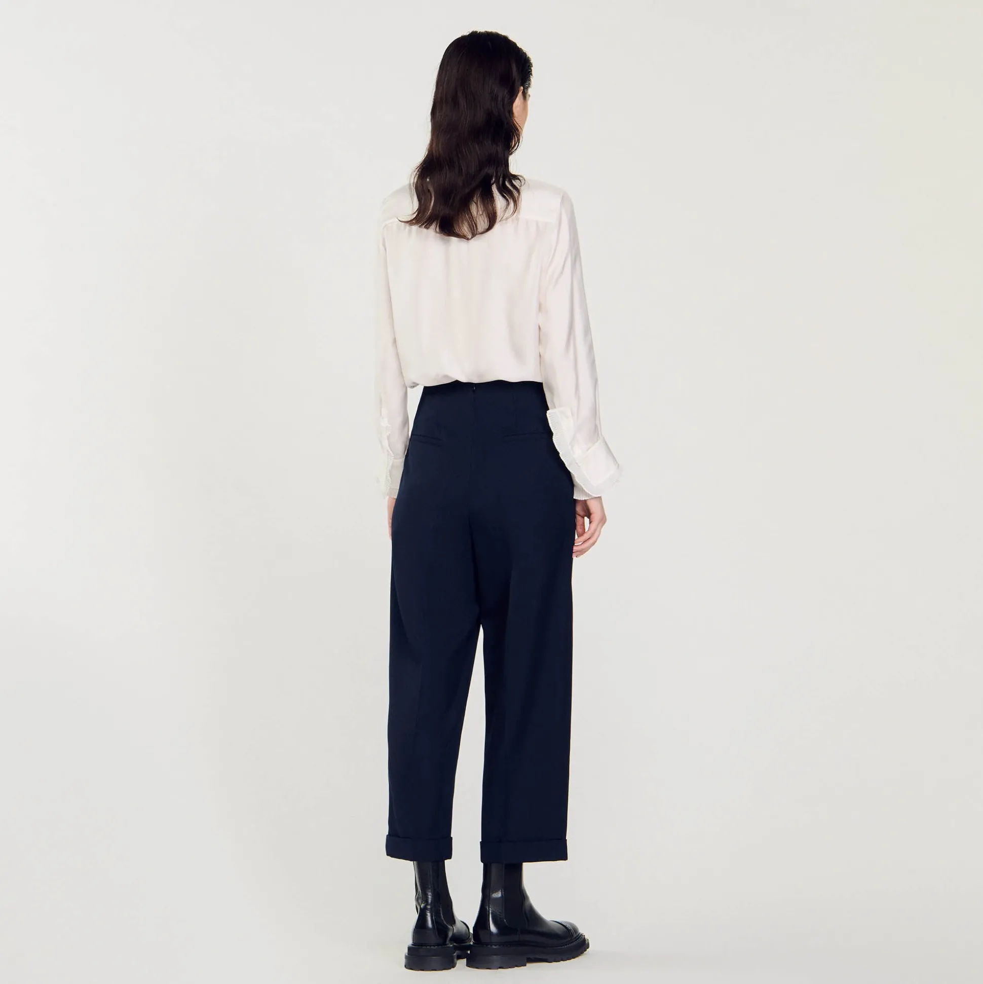 Pantalon à Plis