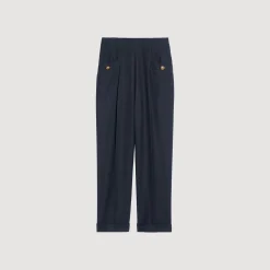 Pantalon à Plis