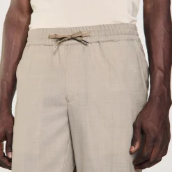 Pantalon à Taille élastiquée