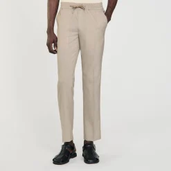 Pantalon à Taille élastiquée