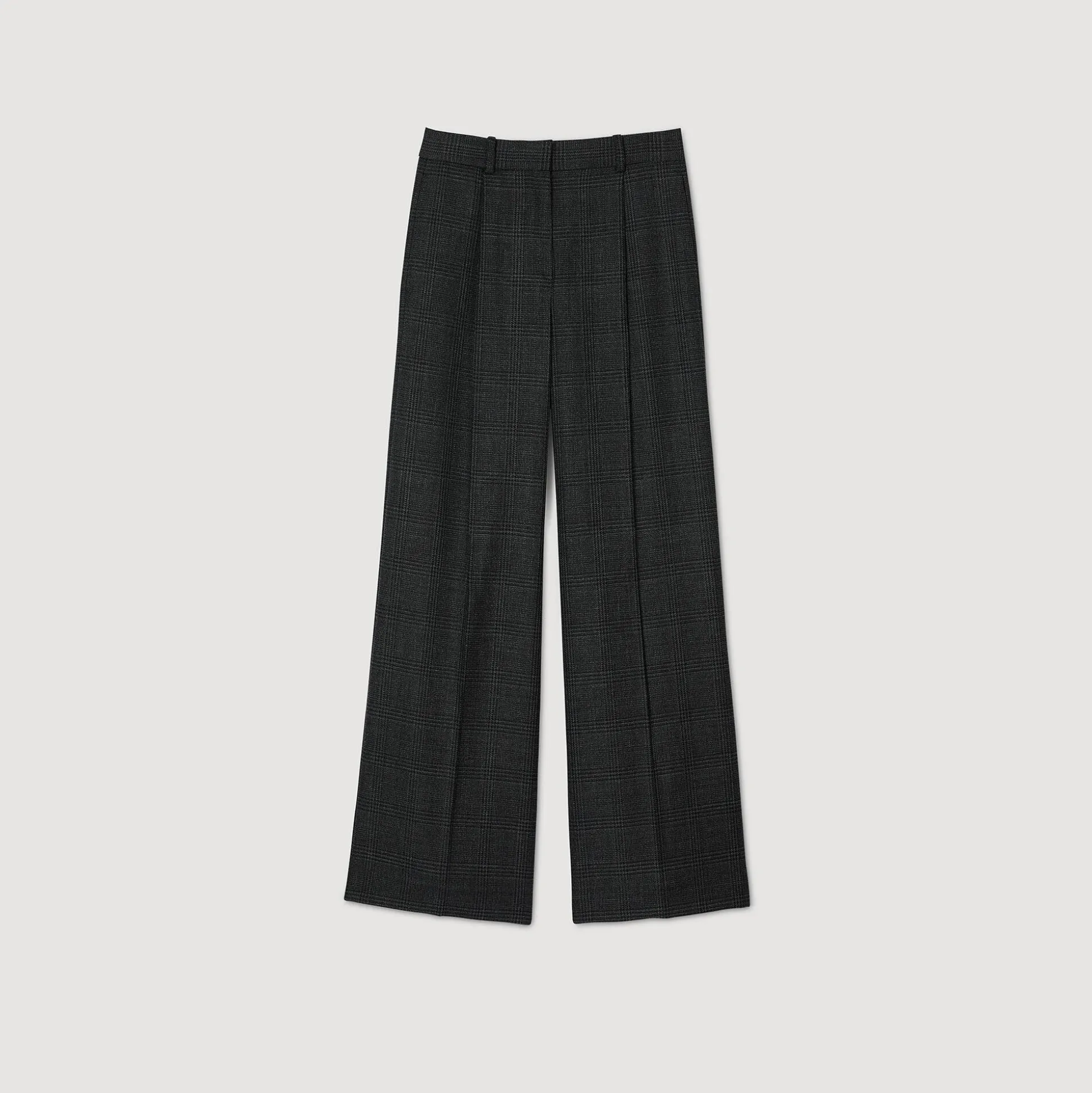 Pantalon De Costume à Carreaux