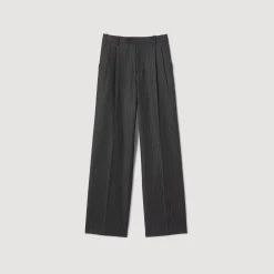 Pantalon De Costume En Laine