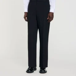 Pantalon De Costume En Laine