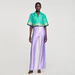 Pantalon De Costume Fluide