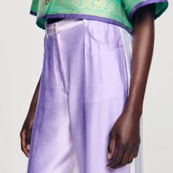 Pantalon De Costume Fluide