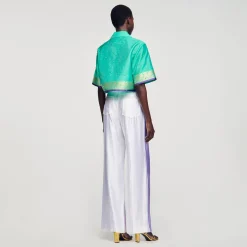 Pantalon De Costume Fluide