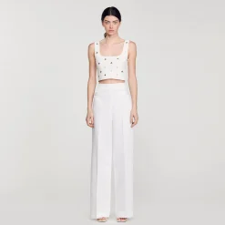 Pantalon De Costume Large