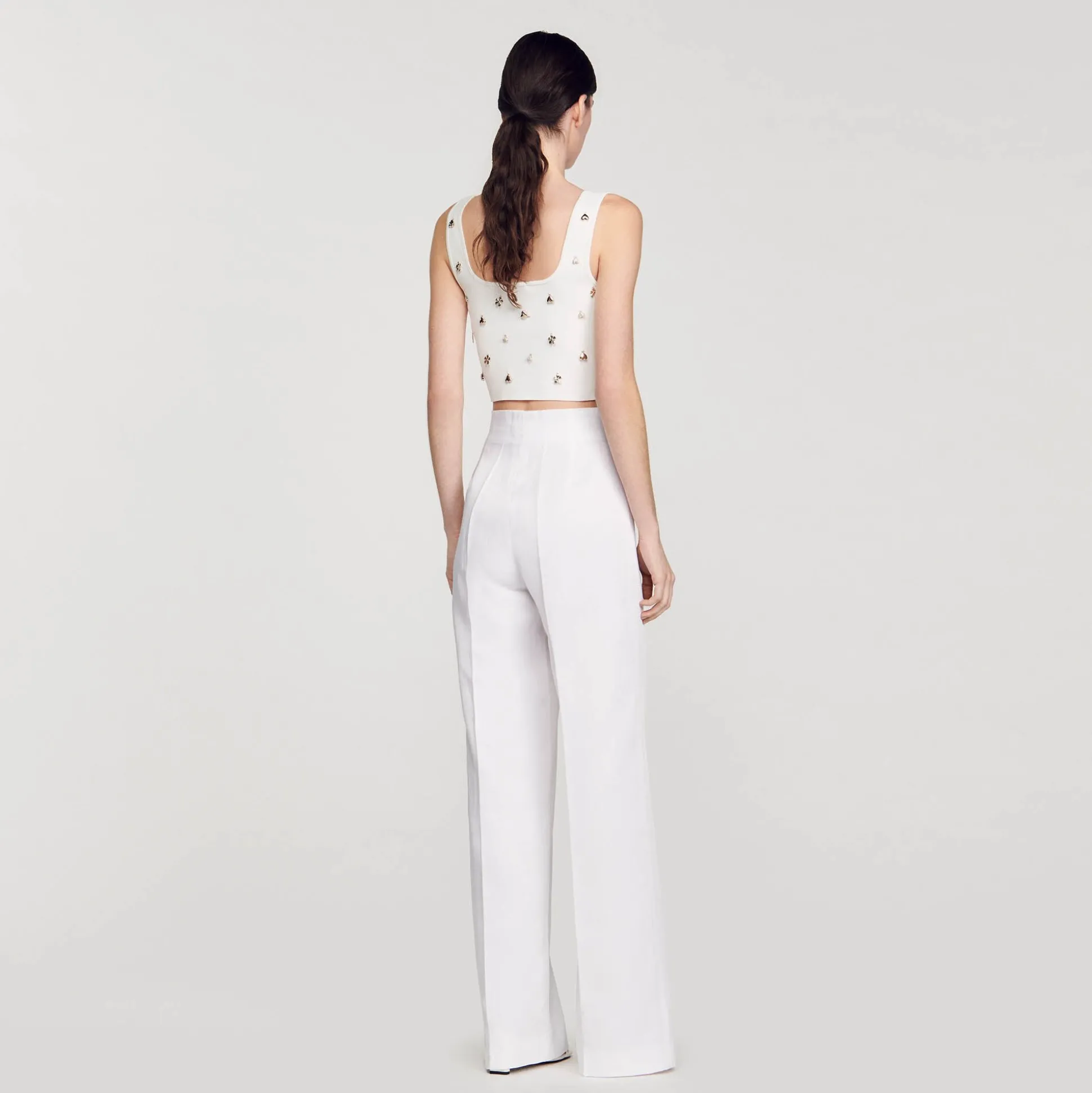 Pantalon De Costume Large