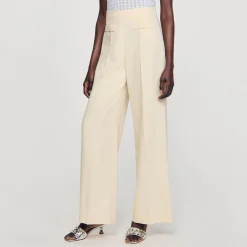 Pantalon De Costume Large à Pinces