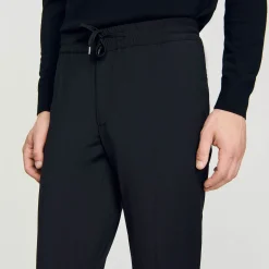 Pantalon Droit élastiqué