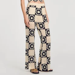 Pantalon En Maille Crochet