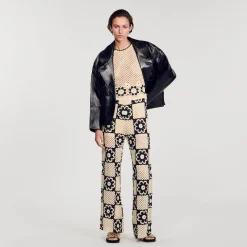 Pantalon En Maille Crochet