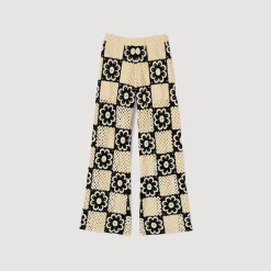 Pantalon En Maille Crochet