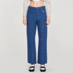 Pantalon En Maille Fantaisie
