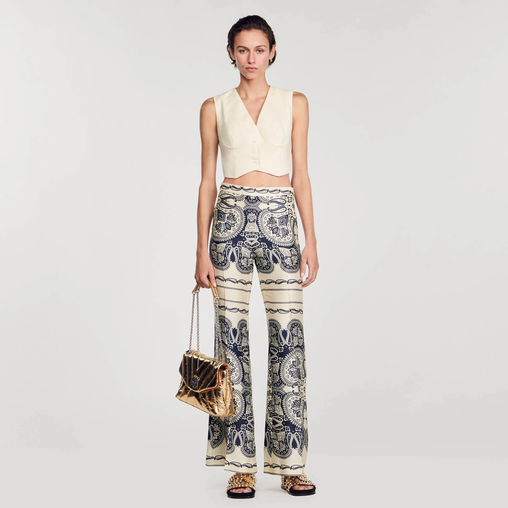 Pantalon Fluide Imprimé
