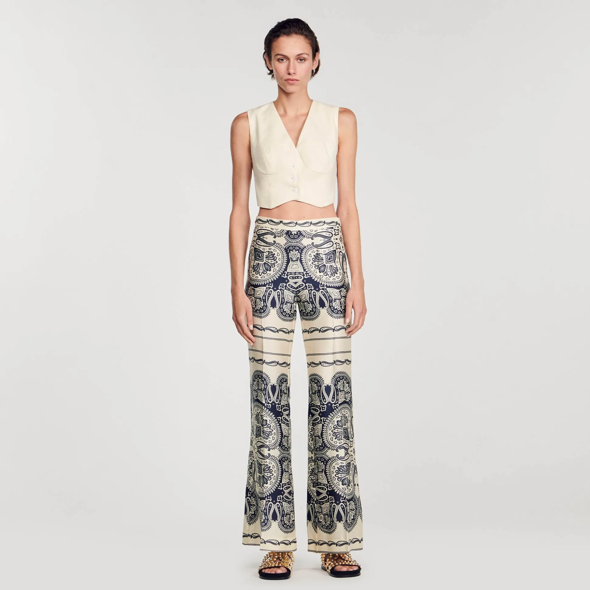 Pantalon Fluide Imprimé
