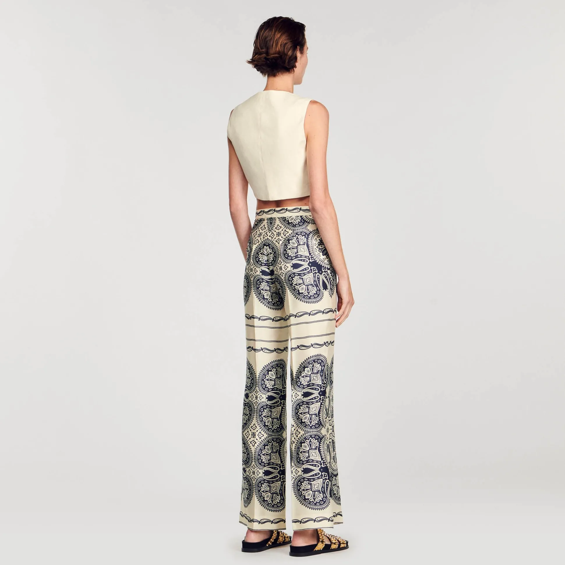 Pantalon Fluide Imprimé