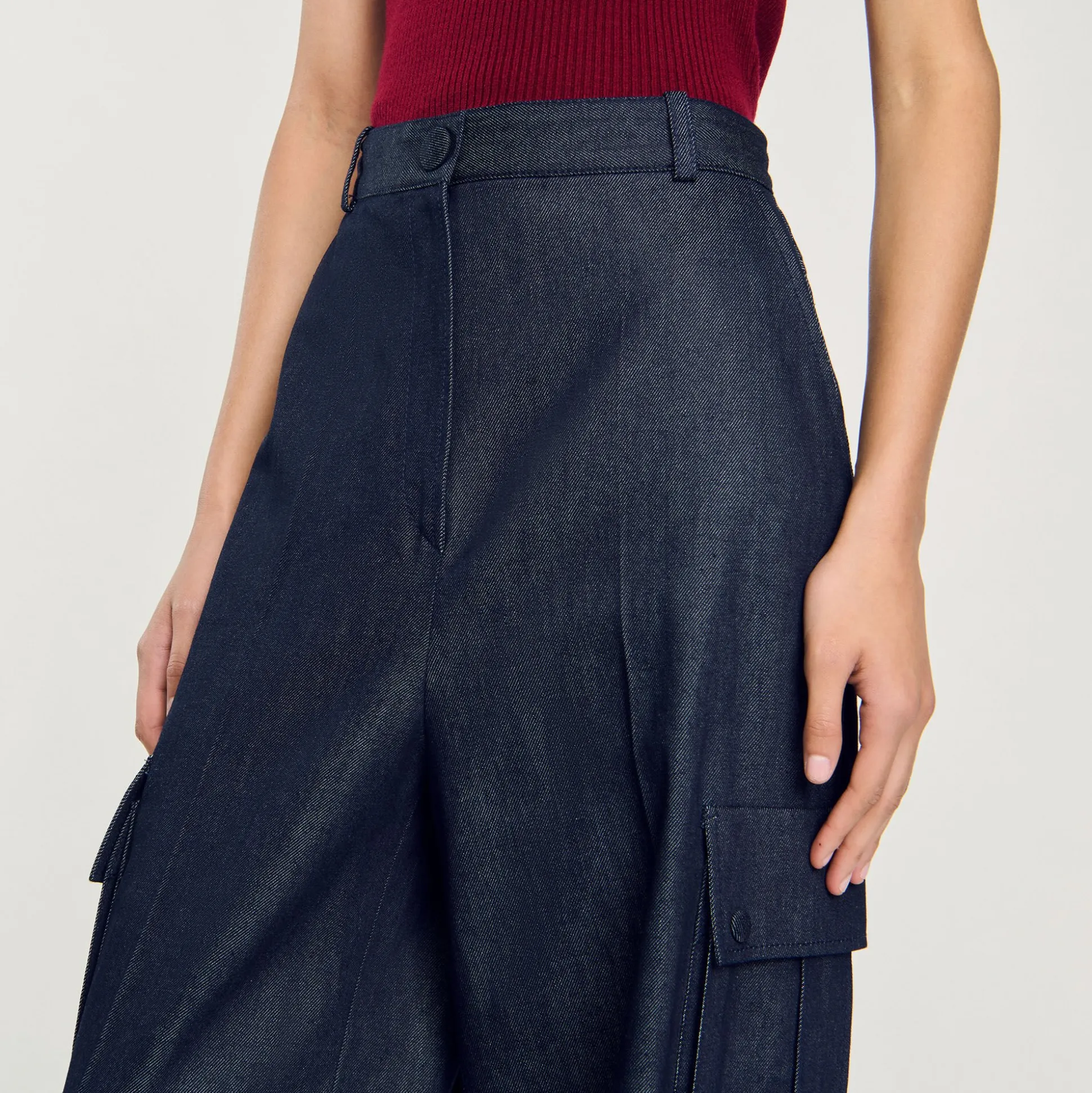 Pantalon Modulable En Jean