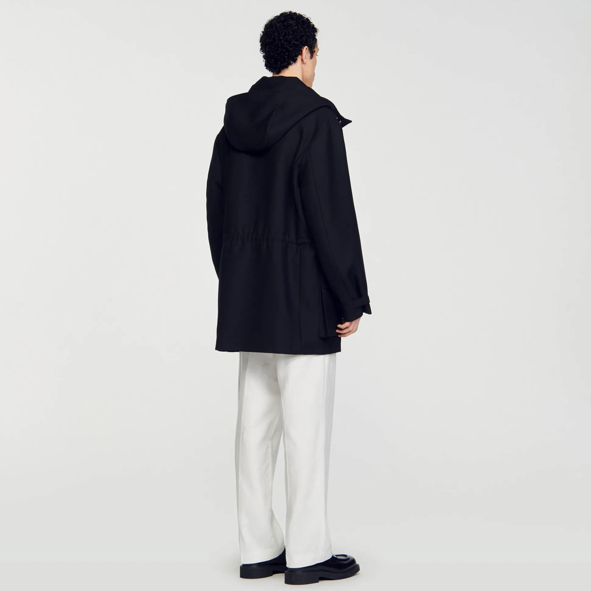 Parka Oversize En Tissu Technique