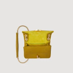 Petit Sac Yza En Cuir Effet Lézard