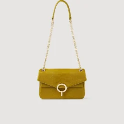 Petit Sac Yza En Cuir Effet Lézard