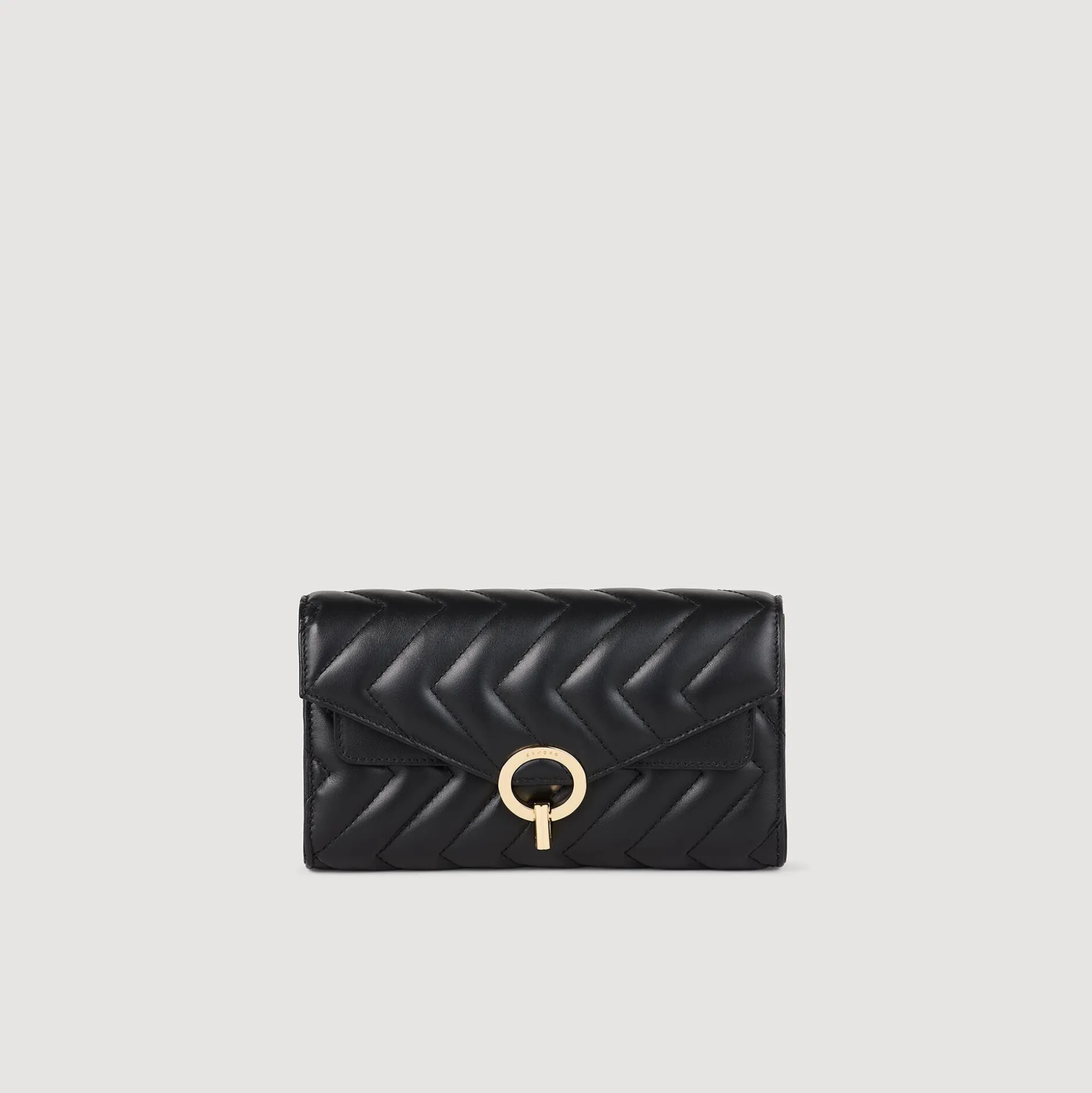 Pochette Crossbody En Cuir