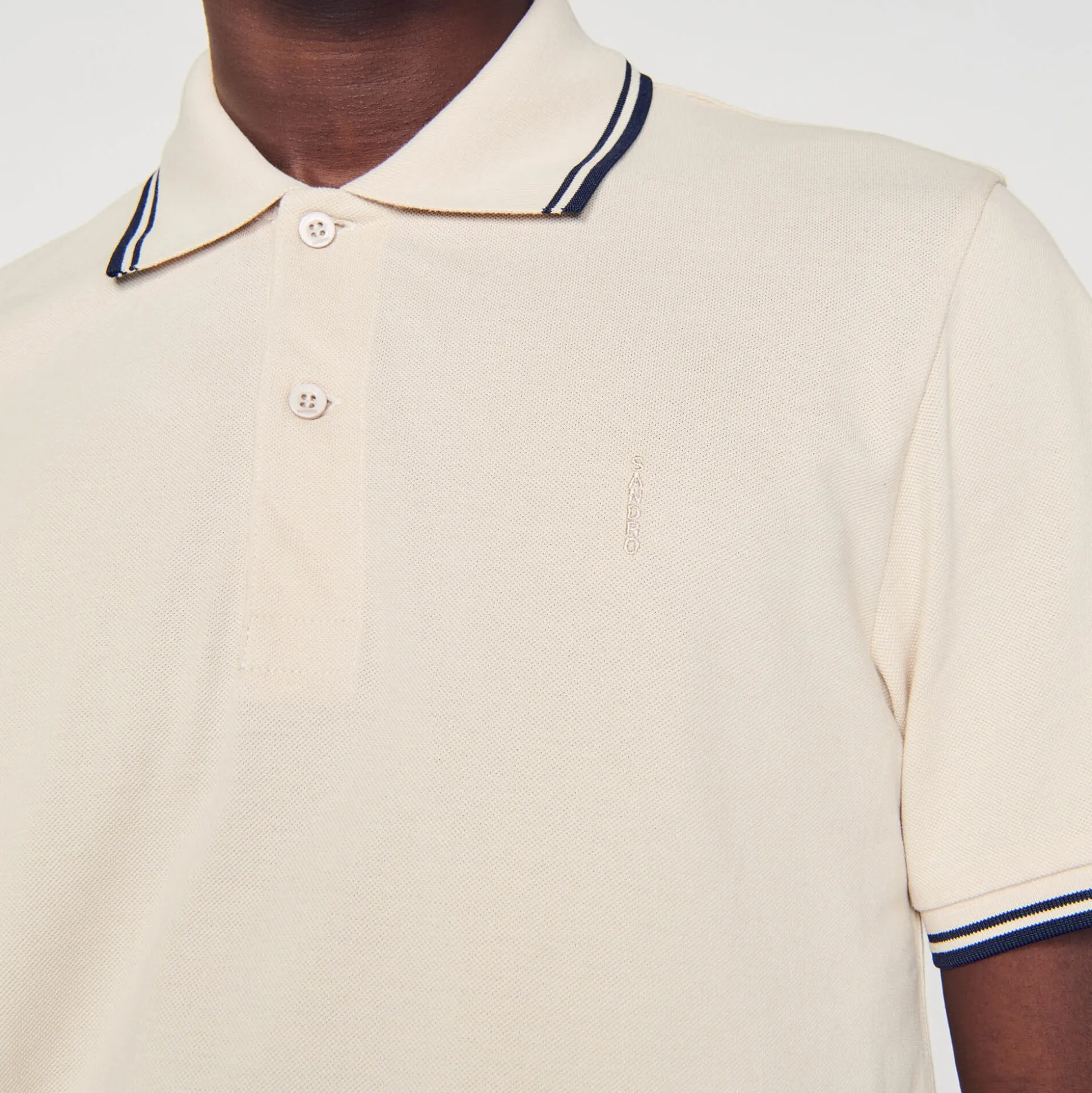 Polo En Piqué De Coton