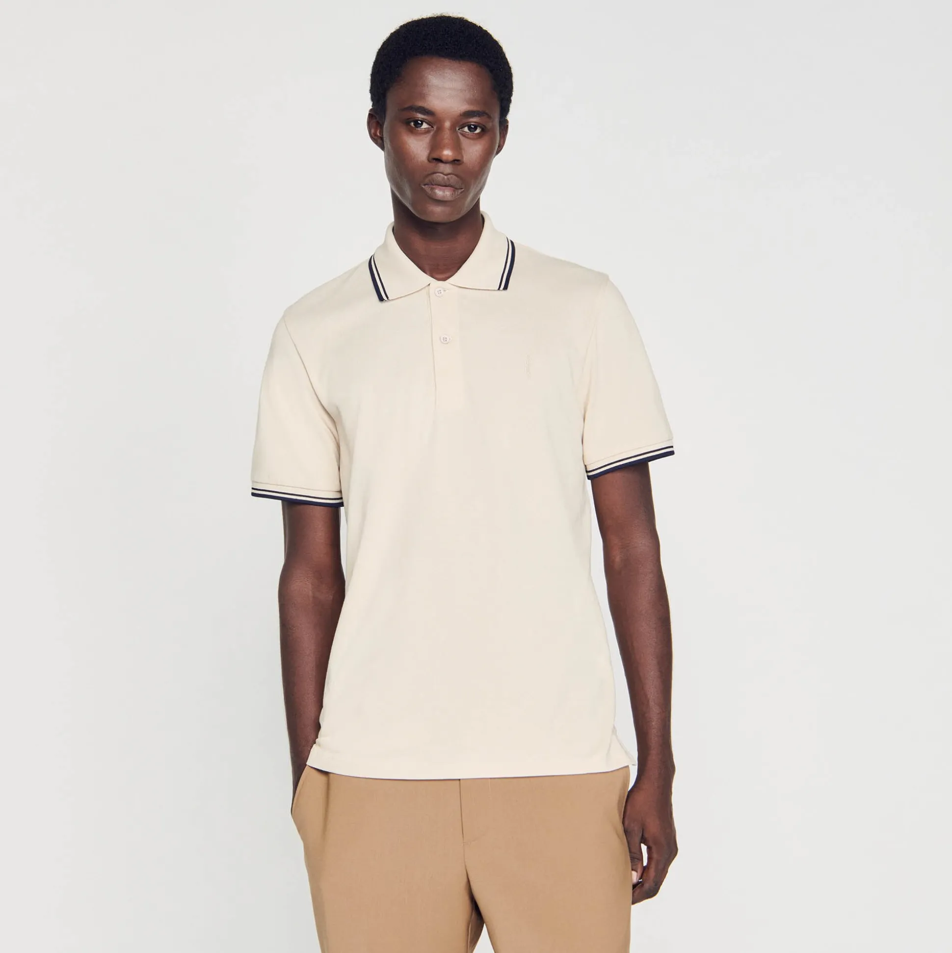 Polo En Piqué De Coton