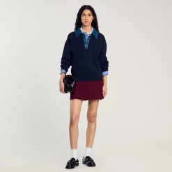 Pull à Col En Jean