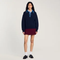 Pull à Col En Jean