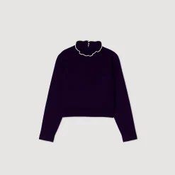 Pull à Col Volanté
