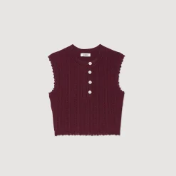 Pull Court Sans Manches