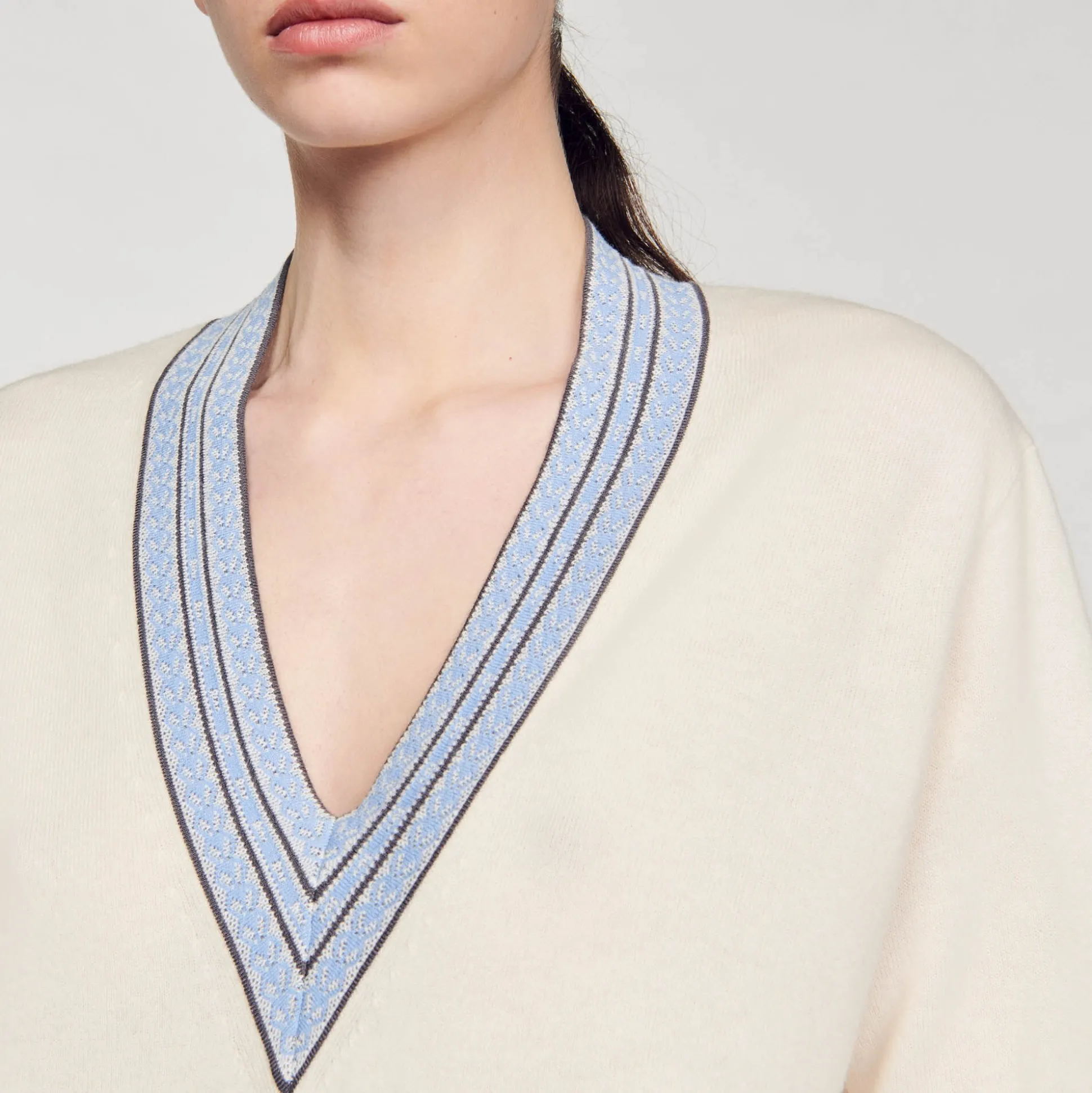 Pull En Laine Et Cachemire