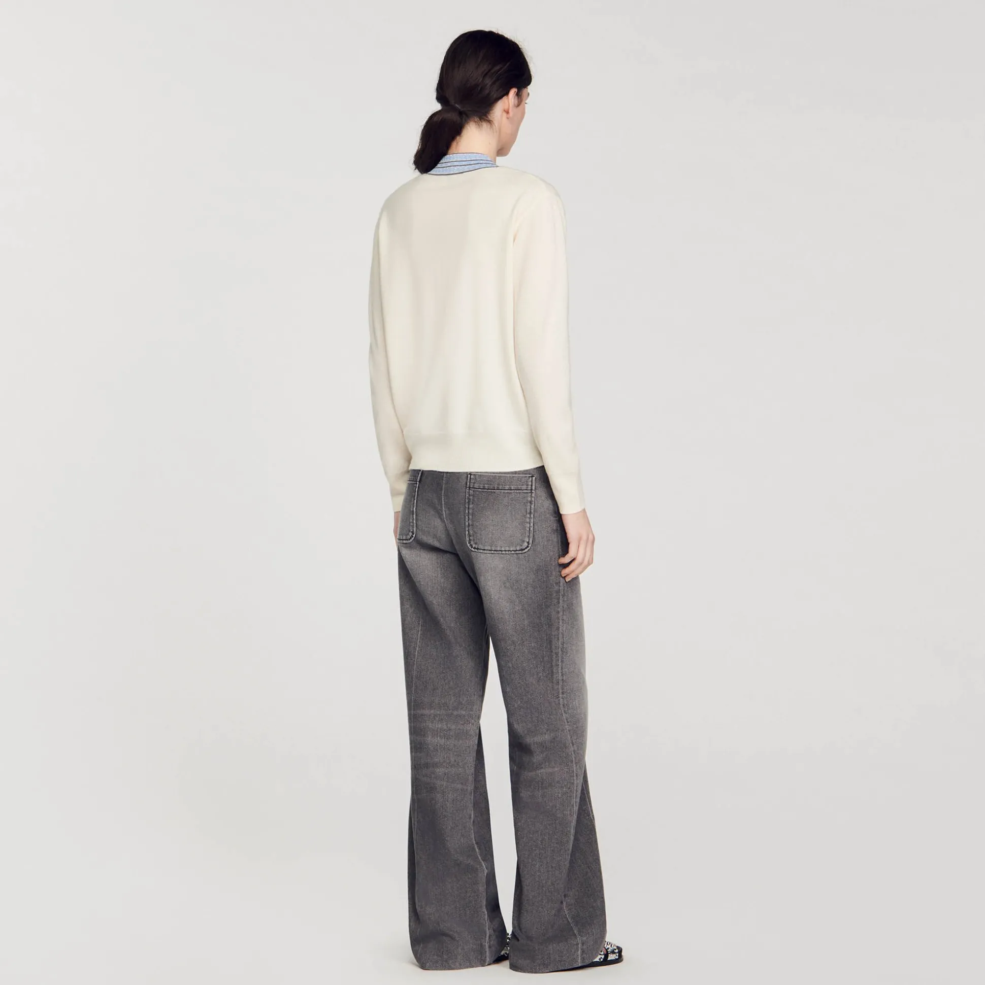 Pull En Laine Et Cachemire