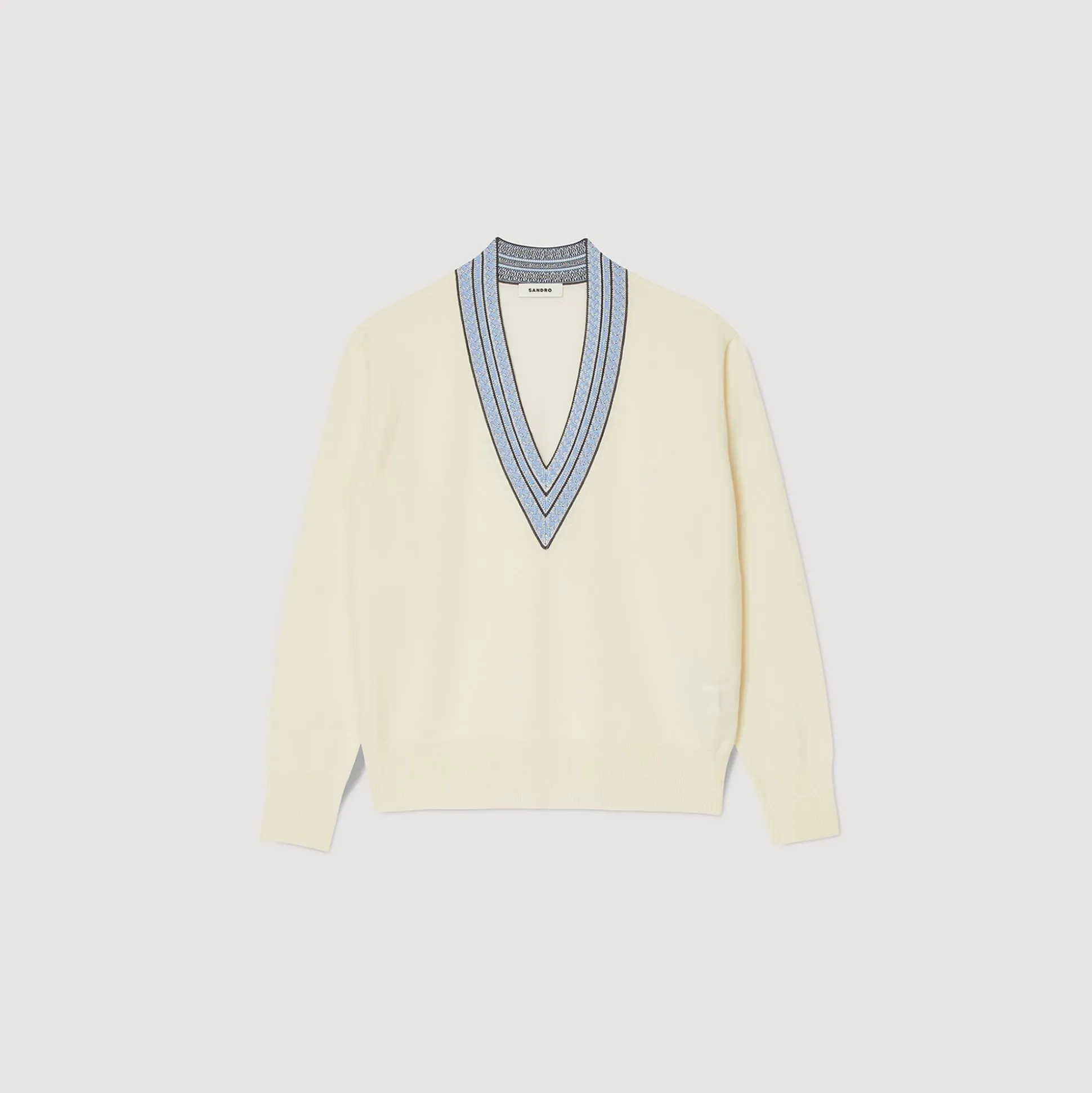 Pull En Laine Et Cachemire