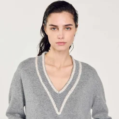 Pull En Laine Et Cachemire