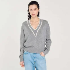 Pull En Laine Et Cachemire